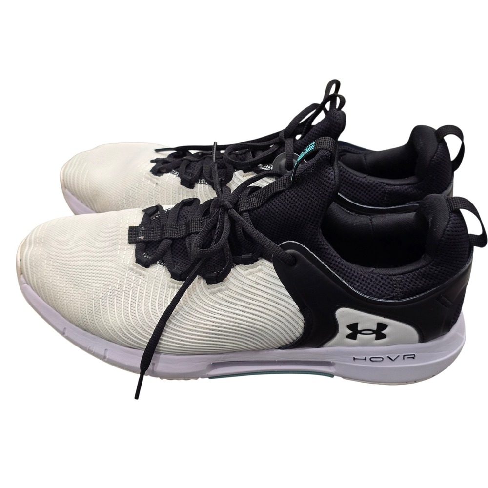 Under Armour HOVR Running Shoes Mens 12 White Black Athletic‎ Trainer Athleisure - Picture 6 of 7